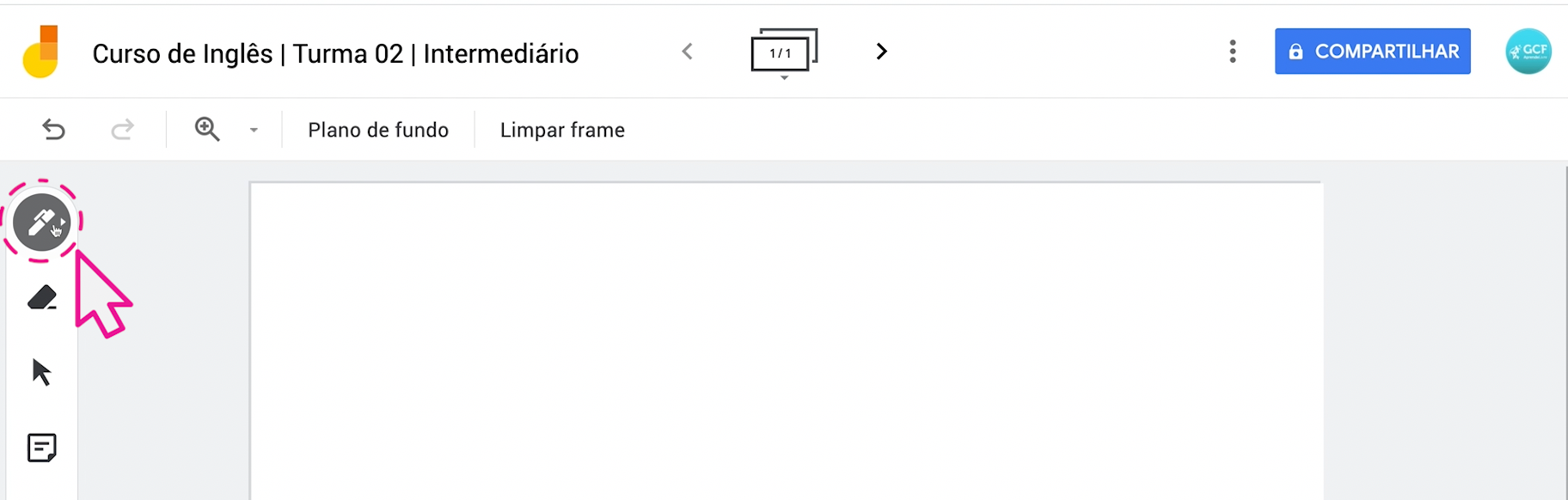 Como usar o Jamboard, o quadro do Google 6